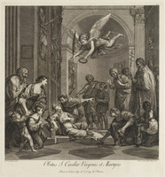 KG 00447
<br/>
Dood van Sta. Cecilia
<br/>
<em>Cunego, Domenico (1726-1803)</em>